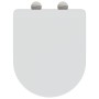 Asiento de inodoro de liberación rápida de con cierre suave de duroplast blanco de , Asientos de inodoros y bidés - Ref: Foro...