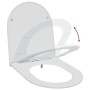 Asiento de inodoro de liberación rápida de con cierre suave de duroplast blanco de , Asientos de inodoros y bidés - Ref: Foro...