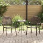 Sillas de Jardín 2 pcs Bronce de Aluminio Fundido de , Sillas de jardín - Ref: Foro24-42002370, Precio: 213,72 €, Descuento: %