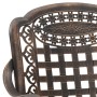 Sillas de Jardín 2 pcs Bronce de Aluminio Fundido de , Sillas de jardín - Ref: Foro24-42002370, Precio: 213,72 €, Descuento: %