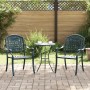 Sillas de Jardín 2 pcs Verde de Aluminio Fundido de , Sillas de jardín - Ref: Foro24-42002373, Precio: 213,72 €, Descuento: %