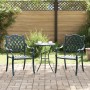 Sillas de jardín 2 piezas Verde de aluminio de , Sillas de jardín - Ref: Foro24-42002377, Precio: 213,72 €, Descuento: %
