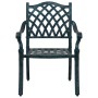 Sillas de jardín 2 piezas Verde de aluminio de , Sillas de jardín - Ref: Foro24-42002377, Precio: 213,72 €, Descuento: %
