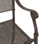 Sillas de jardín 2 pcs de aluminio fundido color bronce de , Sillas de jardín - Ref: Foro24-42002378, Precio: 229,28 €, Descu...