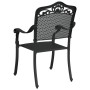 Sillas de Jardín 2 pcs Negras de Aluminio de , Sillas de jardín - Ref: Foro24-42002379, Precio: 237,93 €, Descuento: %
