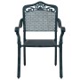 Sillas de jardín 2 pcs Verde de aluminio de , Sillas de jardín - Ref: Foro24-42002381, Precio: 213,72 €, Descuento: %