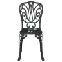 Set de Bistro de Jardín de 3 Piezas en Aluminio Fundido Negro de , Conjuntos de jardín - Ref: Foro24-42002383, Precio: 208,35...