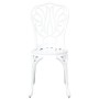 Conjunto de Bistro de Jardín de 3 Piezas de Aluminio Fundido Blanco de , Conjuntos de jardín - Ref: Foro24-42002384, Precio: ...