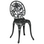 Conjunto de Bistro de Jardín de 3 Piezas Negro de Aluminio Fundido de , Conjuntos de jardín - Ref: Foro24-42002387, Precio: 1...