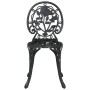 Conjunto de Bistro de Jardín de 3 Piezas Negro de Aluminio Fundido de , Conjuntos de jardín - Ref: Foro24-42002387, Precio: 1...