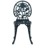 Conjunto de Bistro de Jardín de 3 Piezas Verde de Aluminio Fundido de , Conjuntos de jardín - Ref: Foro24-42002389, Precio: 2...