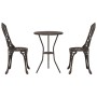 Conjunto de bistró de jardín de 3 piezas en bronce de aluminio fundido de , Conjuntos de jardín - Ref: Foro24-42002390, Preci...