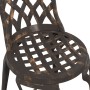 Conjunto de bistró de jardín de 3 piezas en bronce de aluminio fundido de , Conjuntos de jardín - Ref: Foro24-42002390, Preci...