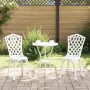 Juego de Bistro de Jardín de 3 Piezas  Color Blanco en Aluminio Fundido | Foro24.es | Tu tienda online para hogar, jardín y más Foro24.es