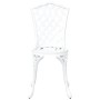 Juego de Bistro de Jardín de 3 Piezas  Color Blanco en Aluminio Fundido | Foro24.es | Tu tienda online para hogar, jardín y más Foro24.es