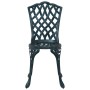 Conjunto de bistro de jardín de 3 piezas Verde de aluminio fundido de , Conjuntos de jardín - Ref: Foro24-42002393, Precio: 2...