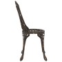 Sillas de Jardín 2 pcs Bronce de Aluminio Fundido de , Sillas de jardín - Ref: Foro24-42002394, Precio: 126,70 €, Descuento: %