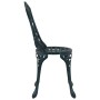 Sillas de jardín 2 pcs Verde de aluminio fundido de , Sillas de jardín - Ref: Foro24-42002397, Precio: 122,40 €, Descuento: %