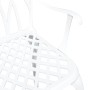 Sillas de Jardín 2 pcs en Aluminio Fundido Blanco de , Sillas de jardín - Ref: Foro24-42002400, Precio: 178,44 €, Descuento: %