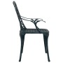 Sillas de Jardín apilables 4 piezas Verde de Aluminio Fundido de , Sillas de jardín - Ref: Foro24-42002707, Precio: 414,51 €,...