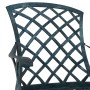 Sillas de Jardín apilables 4 piezas Verde de Aluminio Fundido de , Sillas de jardín - Ref: Foro24-42002707, Precio: 414,51 €,...