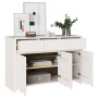 Aparador ""DRAMMEN"" Blanco 114x43x75,5 cm Madera Sólida de Pino | Foro24.es | Tu tienda online para hogar, jardín y más Foro24.es
