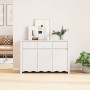 Aparador ""DRAMMEN"" Blanco 114x43x75,5 cm Madera Sólida de Pino | Foro24.es | Tu tienda online para hogar, jardín y más Foro24.es