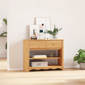 mesa consola ""DRAMMEN"" 89,5x37x73 cm de madera maciza de pino de , Mesas consola - Ref: Foro24-42003046, Precio: 122,72 €, ...