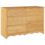 Cómoda ""DRAMMEN"" 111x43x73,5 cm de Madera Sólida de Pino de , Cajoneras - Ref: Foro24-42003050, Precio: 186,59 €, Descuento: %