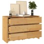 Cómoda ""DRAMMEN"" 111x43x73,5 cm de Madera Sólida de Pino de , Cajoneras - Ref: Foro24-42003050, Precio: 186,59 €, Descuento: %