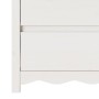 Comoda ""DRAMMEN"" Blanca 111x43x73,5 cm de Madera Sólida de Pino de , Cajoneras - Ref: Foro24-42003051, Precio: 185,30 €, De...