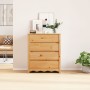 Cajonera ""DRAMMEN"" 76,5x40x91 cm Madera Sólida de Pino de , Cajoneras - Ref: Foro24-42003052, Precio: 142,86 €, Descuento: %
