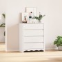 Cajonera  ""DRAMMEN"" Blanca 76,5x40x91 cm Madera Maciza de Pino | Foro24.es | Tu tienda online para hogar, jardín y más Foro24.es