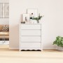 Cajonera  ""DRAMMEN"" Blanca 76,5x40x91 cm Madera Maciza de Pino | Foro24.es | Tu tienda online para hogar, jardín y más Foro24.es