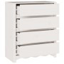 Cajonera  ""DRAMMEN"" Blanca 76,5x40x91 cm Madera Maciza de Pino | Foro24.es | Tu tienda online para hogar, jardín y más Foro24.es