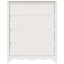 Cajonera  ""DRAMMEN"" Blanca 76,5x40x91 cm Madera Maciza de Pino | Foro24.es | Tu tienda online para hogar, jardín y más Foro24.es