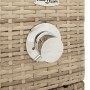 Ducha de Jardín Beige 60x80x214 cm Rattan Sintético de , Accesorios para piscinas y spa - Ref: Foro24-42003417, Precio: 124,0...