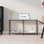 Mesa de consola vidrio templado blanco 140x35x75,5 cm de vidaXL, Mesas auxiliares - Ref: Foro24-331696, Precio: 76,11 €, Desc...