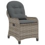 Sillón Reclinable  con Cojín Gris de Ratán Poliéster | Foro24.es | Tu tienda online para hogar, jardín y más Foro24.es