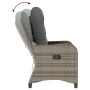 Sillón Reclinable  con Cojín Gris de Ratán Poliéster | Foro24.es | Tu tienda online para hogar, jardín y más Foro24.es