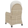 Sillón Recliner con Cojín Beige de Poliratán de , Sillas de jardín - Ref: Foro24-42003420, Precio: 119,31 €, Descuento: %