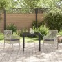 Sillas de Jardín 2 pcs con Cojines Gris Claro Poliratán de , Sillas de jardín - Ref: Foro24-42003450, Precio: 114,21 €, Descu...