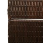 Divisor de habitación 3 paneles plegable marrón 146x180 cm ratán poliéster de , Divisores de ambientes - Ref: Foro24-42003669...