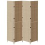 Divisores de habitación Beige Madera, Tela de , Divisores de ambientes - Ref: Foro24-42003679, Precio: 169,69 €, Descuento: %