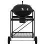 Carro de Barbacoa de Carbón con Tapa Negro 96x72x113 cm Metal de , Barbacoas - Ref: Foro24-42003856, Precio: 189,17 €, Descue...