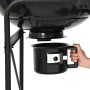 Carro de Barbacoa de Carbón con Tapa Negro 96x72x113 cm Metal de , Barbacoas - Ref: Foro24-42003856, Precio: 189,17 €, Descue...