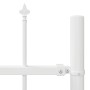 valla de jardín  con punta de lanza blanca 1,7x1,2 m de acero | Foro24.es | Tu tienda online para hogar, jardín y más Foro24.es