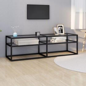 Mueble para TV vidrio templado transparente 140x40x40,5 cm de vidaXL, Muebles TV - Ref: Foro24-331714, Precio: 114,30 €, Desc...