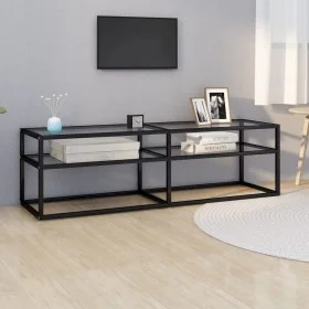 Mueble para TV vidrio templado transparente 140x40x40,5 cm de vidaXL, Muebles TV - Ref: Foro24-331714, Precio: 111,19 €, Desc...