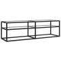 Mueble para TV vidrio templado transparente 140x40x40,5 cm de vidaXL, Muebles TV - Ref: Foro24-331714, Precio: 114,30 €, Desc...